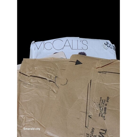 Vtg McCall’s Sewing Pattern #3326 Misses’ Dress – Size Medium - Picture 5 of 6